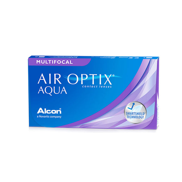Alcon Air Optix Multifocal 1 Month With Sillicone Hydrogel(Transparent 透明) 每月即棄矽水凝膠漸進多焦點(老花) Con (3片)