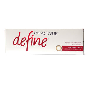Acuvue 1-Day Define Radiant  閃鑽銅 彩色每日拋棄Sweet型30片
