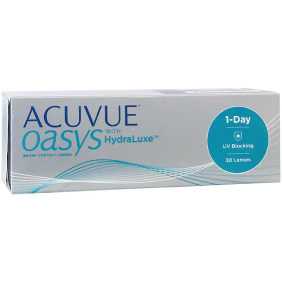 Acuvue Oasys 1-Day With Hydraluxe (Transparent 透明) (近視/遠視) 每日拋棄型30片