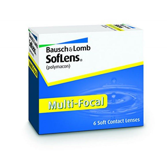 Bausch & Lomb Soflens Multifocal 1 Month (Transparent 透明) 每月即棄漸進多焦點(老花) Con (6片)