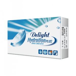 Delight Monthly Hydration Plus (Transparent 透明) 每月拋棄型6片